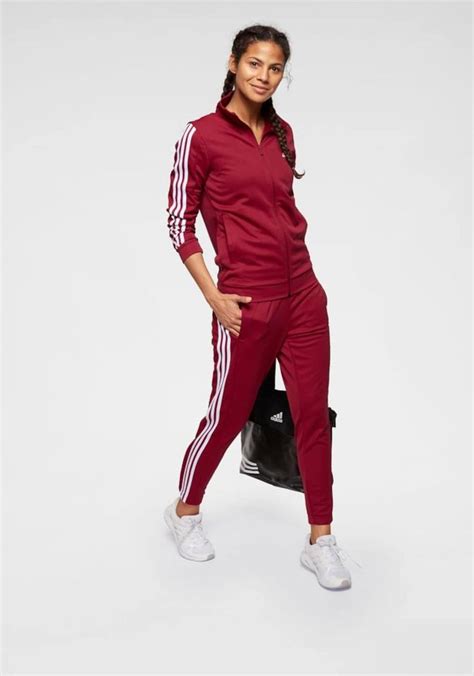 adidas trainingsanzug damen günstig|Adidas originals anzug herren rot.